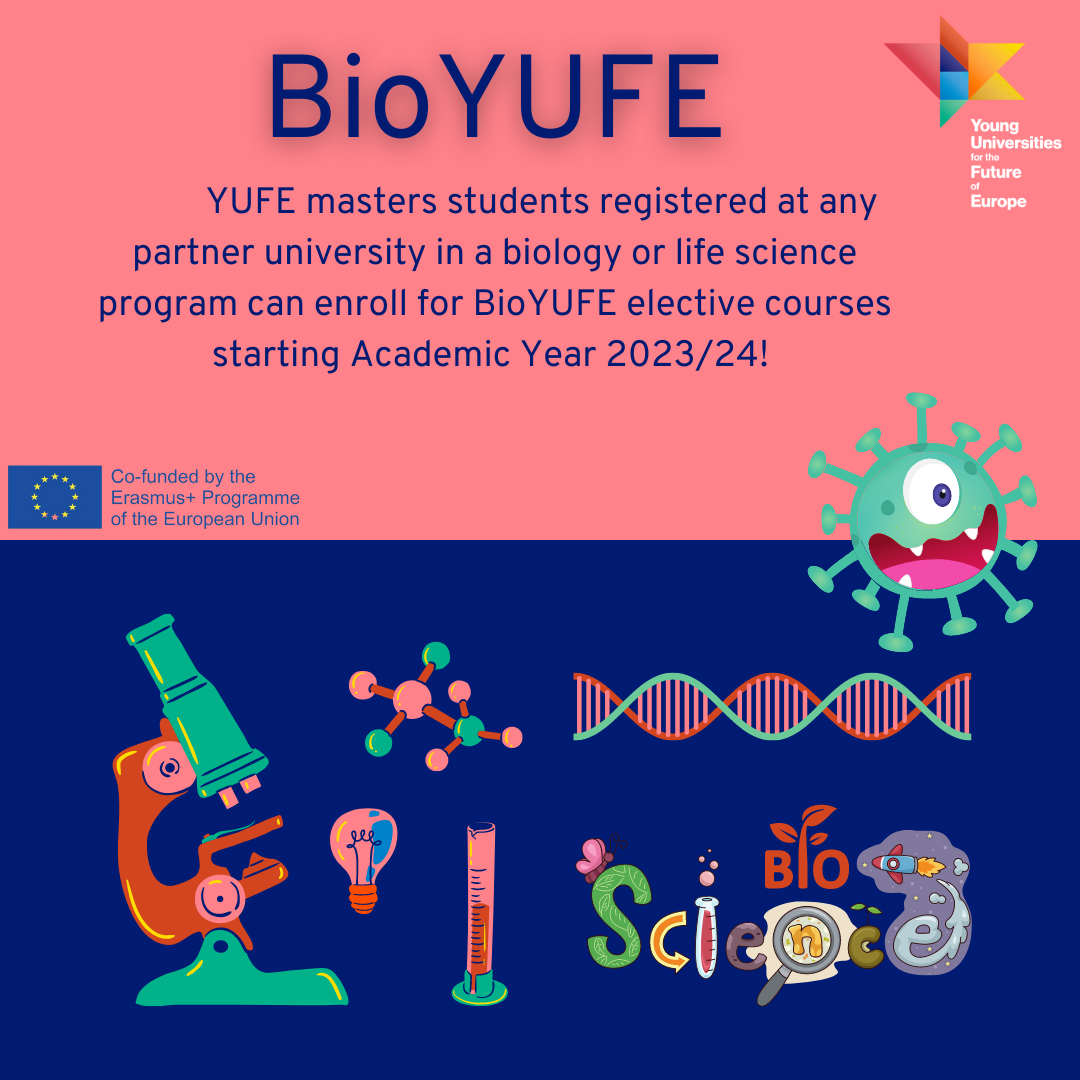 PROMOTIONAL VISUAL FOR BIOYUFE COURSES