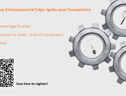 Entrepreneurial Edge Workshop: Ignite Your Competence using the EntreComp Framework