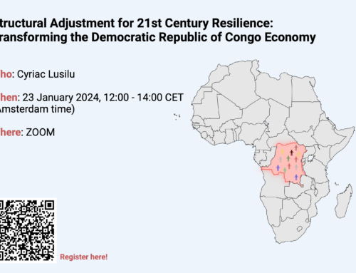 Workshop on “Structural Adjustment for 21st Century Resilience: Transforming the DRC Economy’’