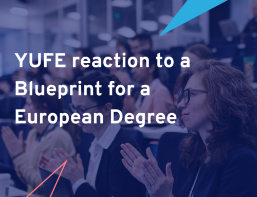 YUFE reaction to a Blueprint for a European Degree